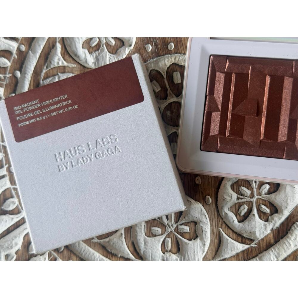 Haus Labs by Lady Gaga Bio-Radiant Gel-Powder Highlighter Fire Opal 8.5 g NIB